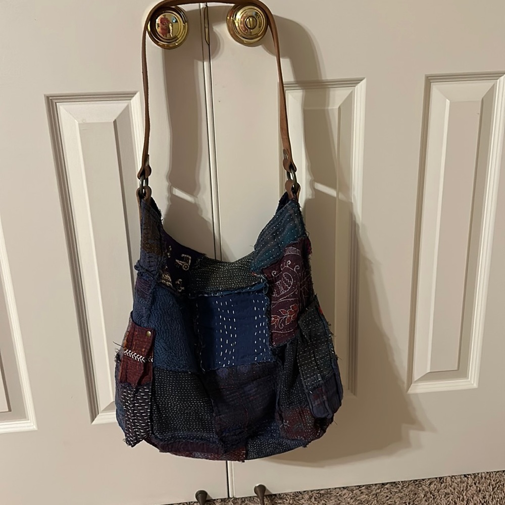 Free People Kaleidoscope Patch Tote Bag